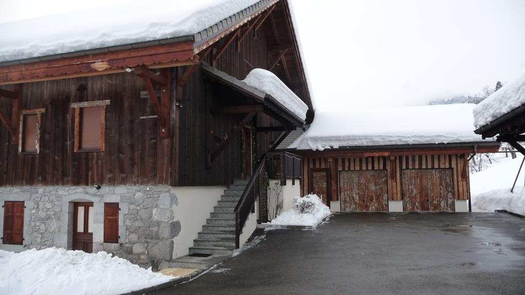 La Ferme De Sous-Lachat Samoëns Buitenkant foto